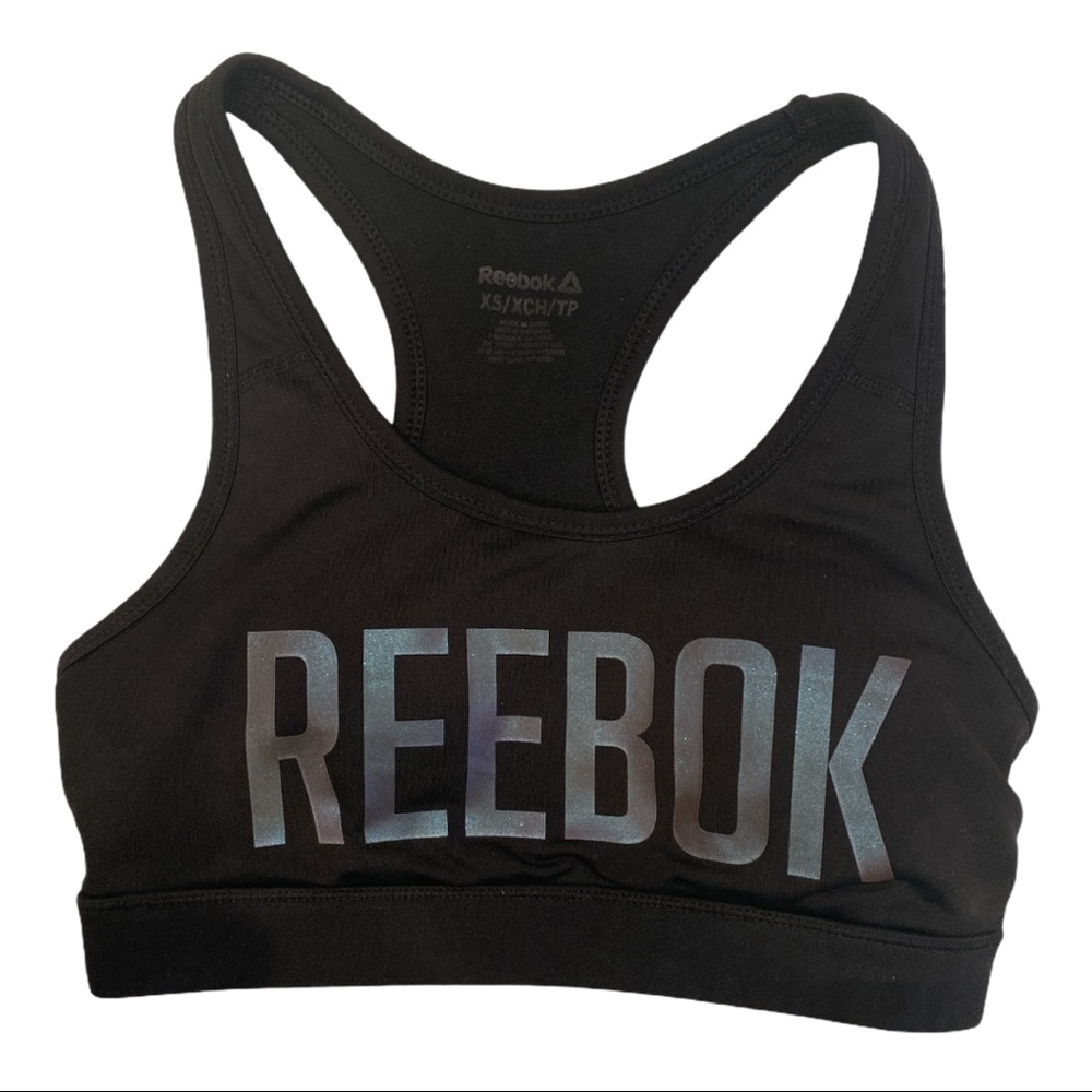 Reebok sports bra for women size XS color black